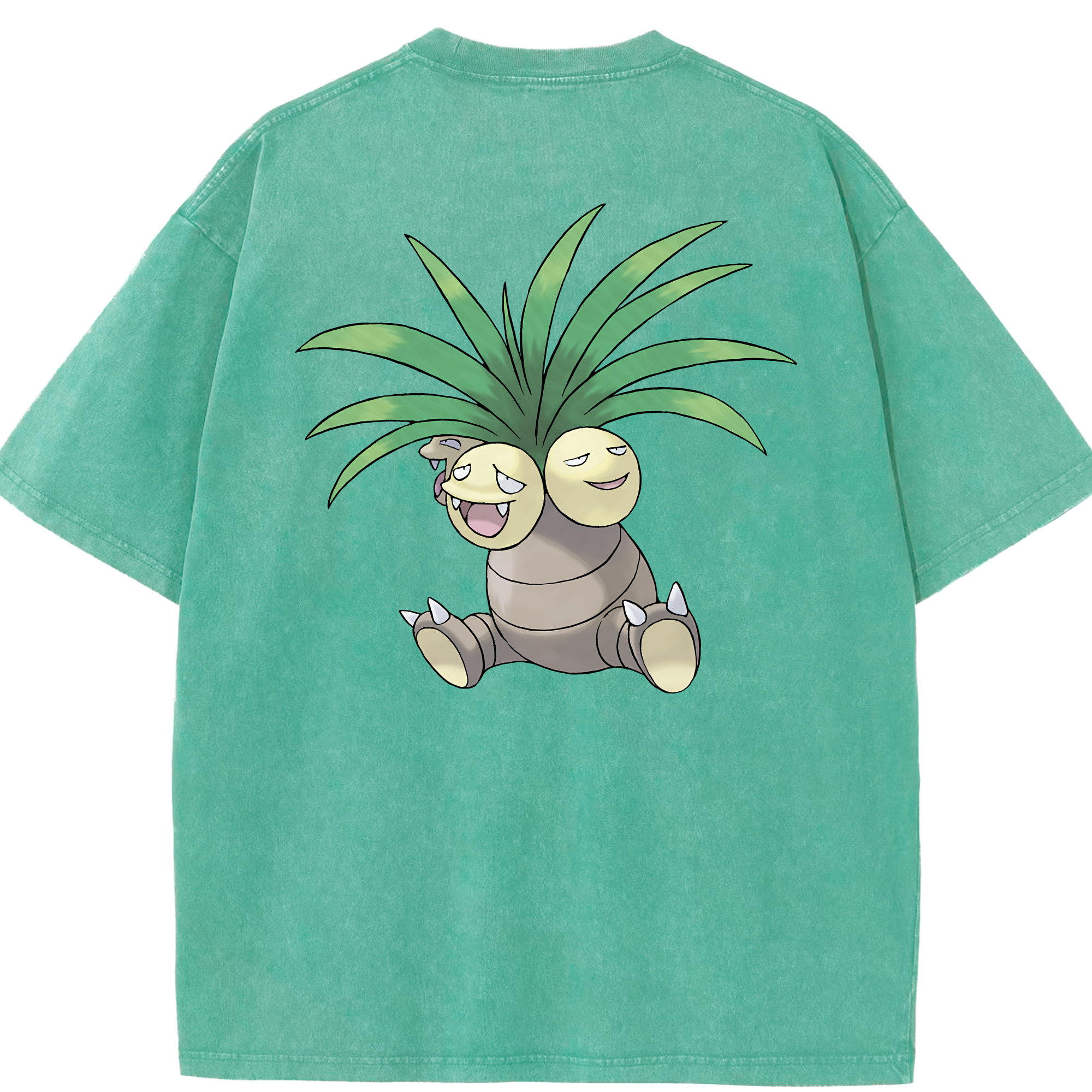 （画像用） ポケットモンスター Pokémon 綿100% ヴィンテージ風 半袖Tシャツ（背面プリント）